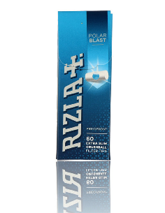 Filtres Rizla Crushball Polar Blast Extra Slim 60pces