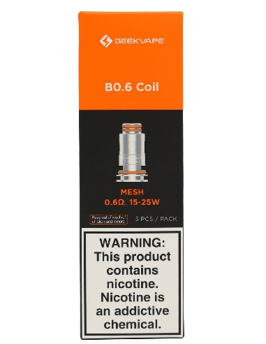 Résistance Geekvape B Coil 0.6 Ohm (15-25W)