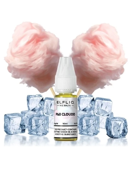 ElfBar Elfliq P&B Clooud (Barbe-à-Papa) NicSalt 20mg/ml 10ml