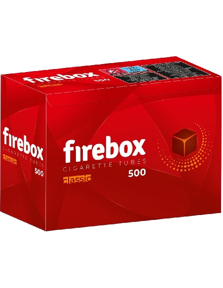 Firebox Cigarette Tubes Classic King Size Filtre 500pces