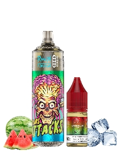 RandM Tornado 9000 Refillable Watermelon Ice + 10ml 20mg/ml Sel de Nicotine