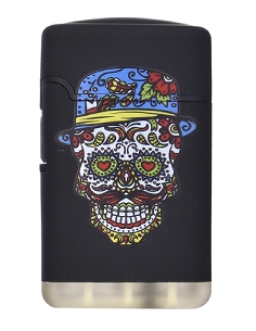 Briquet Torche Skull & Moustache Hearts Eyes