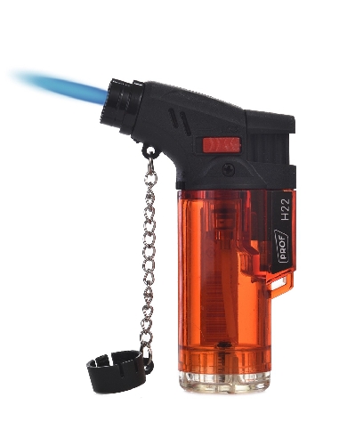 Briquet Blue Flame Transparent