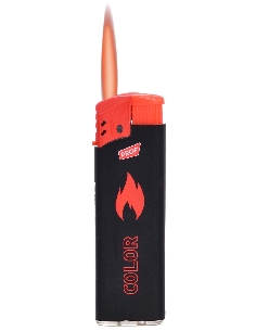 Briquet Rubber Touch Color Flame Rouge