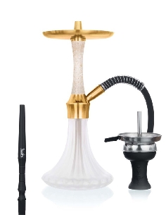 Aladin Shisha Epox 360 Frozen Gold Pattern
