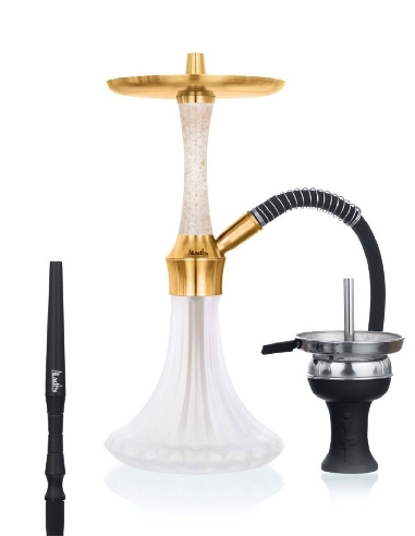 Aladin Shisha Epox 360 Frozen Gold Pattern