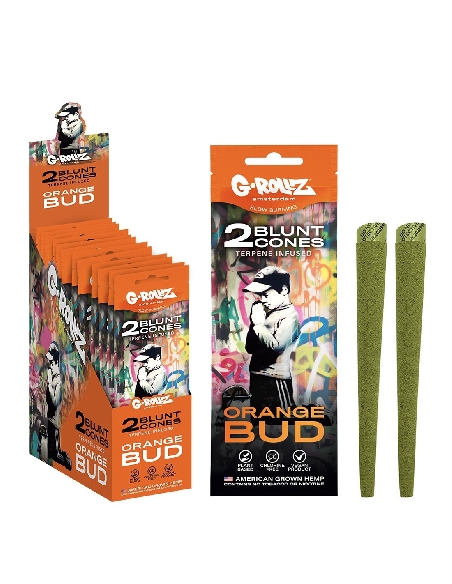 G-Rollz Blunts Orange Bud Pré-Roulés (2pces)