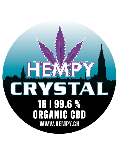 Crystal Isolat CBD Hempy 99.6% 1gr