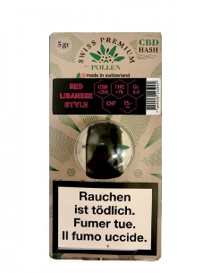 Swiss Premium Pollen Red Libanese Style 5g