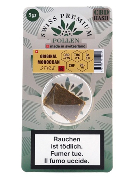 Swiss Premium Pollen Original Maroccan Style 5g