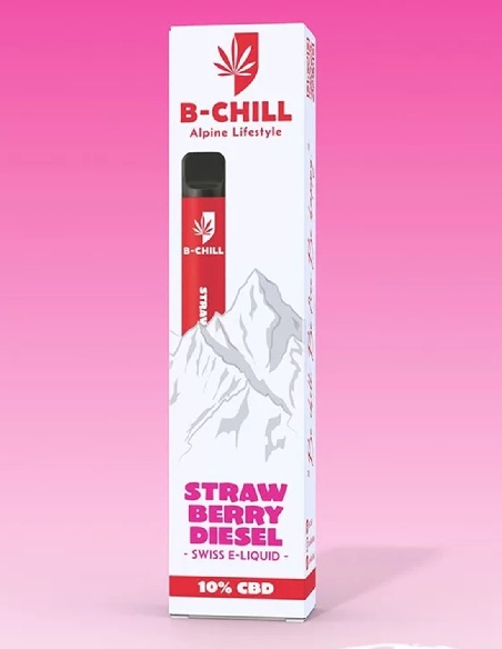 B-CHILL Puff CBD Strawberry Diesel 10% CBD