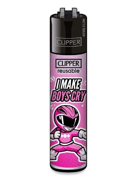 Clipper Girly Slogan I Make Boys Cry