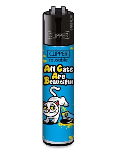 Clipper Mix Slogan 7 All Cats Are Beautifull