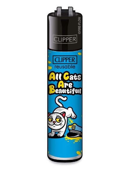Clipper Mix Slogan 7 All Cats Are Beautifull