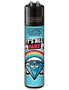 Clipper Slappy Slogan It's All Fake