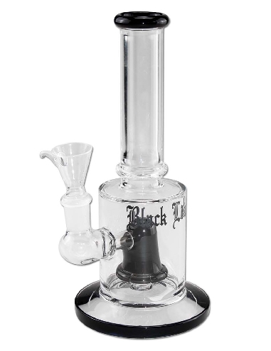 Bong Black Leaf Percolateur Douche Noir 21cm