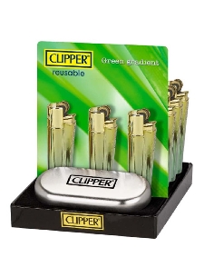 Clipper Metal Green Gradient Elegance