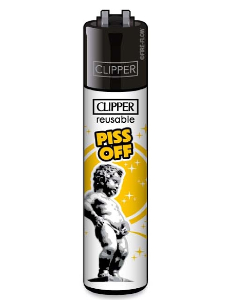 Clipper Sculpture Piss Off
