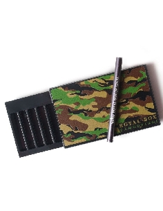 Royal Box Snuff Noir Camouflage avec Tube