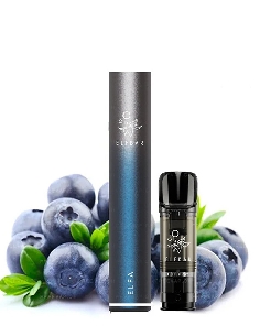 ElfBar Elfa Pro Starter Kit Twilight Blue + Blueberry Sans Nicotine