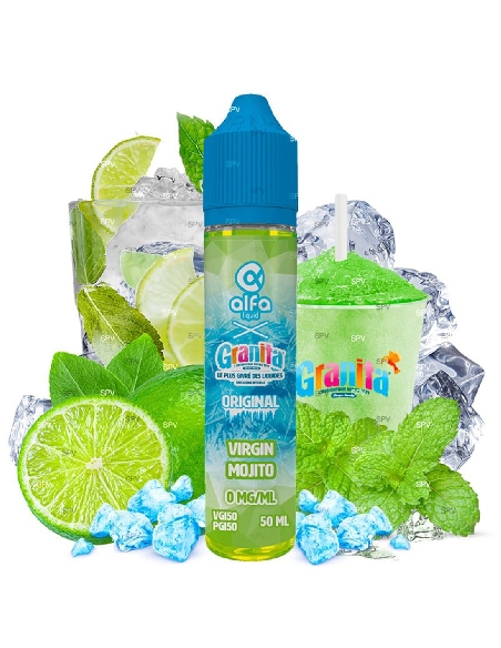 Virgin Mojito Granita by Alfa 50ml Shortfill
