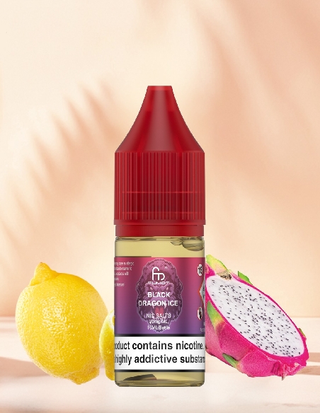 RandM Tornado Black Dragon Ice Eliquid NicSalt 20mg/ml 10ml