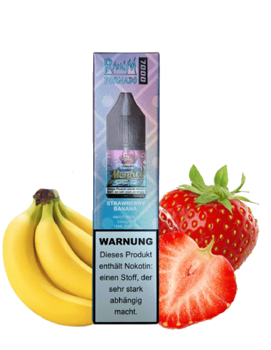 RandM Tornado Strawberry Banana Eliquid NicSalt 20mg/ml 10ml
