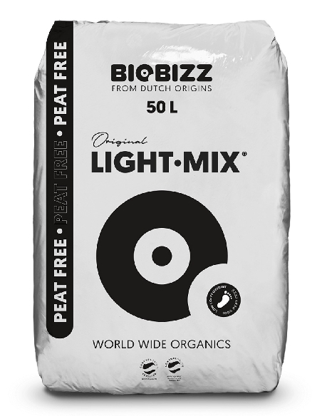 Biobizz Light Mix Peat Free 50L (plus de 10pces)