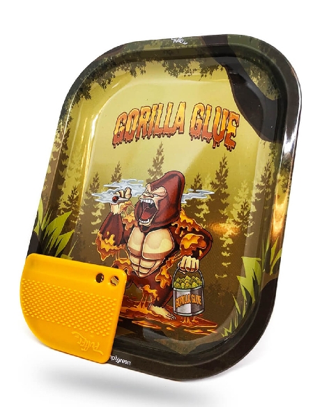 Plateau à Mix Gorilla Glue (avec Carte Grinder Magnétique) 18x14cm