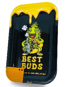 Plateau à Mix Best Buds Dab (avec Carte Grinder Magnétique) 17.5x27.5cm