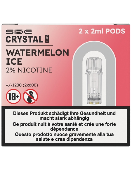 SKE Crystal Plus Pods Watermelon Ice 2ml
