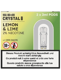 SKE Crystal Plus Pods Lemon Lime 2ml