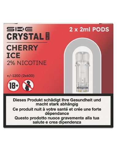 SKE Crystal Plus Pods Cherry Ice 2ml