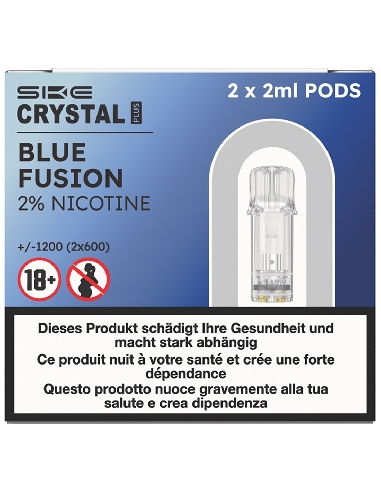 SKE Crystal Plus Pods Blue Fusion 2ml