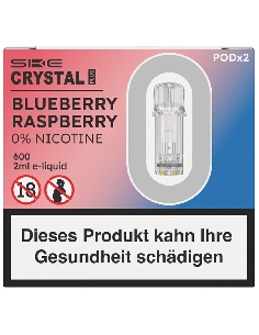 SKE Crystal Plus Pods Blueberry Raspberries 2ml sans nicotine