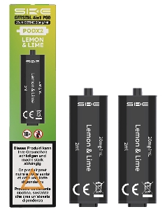 SKE Crystal 4&2 in 1 Pods Lemon Lime 2ml
