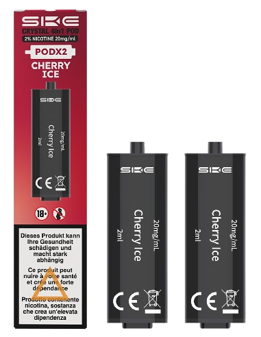 SKE Crystal 4&2 in 1 Pods Cherry Ice 2ml