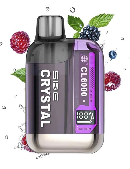 SKE Crystal CL6000 Starter Kit Blueberry Raspberry
