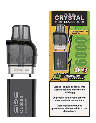 SKE Crystal CL6000 Refill Kit Lemon Lime