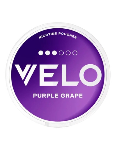 VELO Snus 14g Purple Grape 10.9mg/g