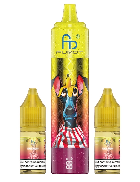 Fumot Doberman Peach Mango 32K Refillable