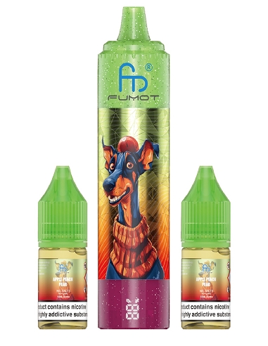 Fumot Doberman Apple Peach Pear 32K Refillable