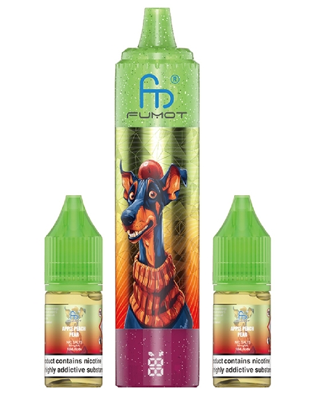 Fumot Doberman Apple Peach Pear 32K Refillable