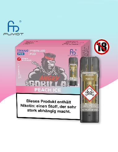 RandM Tornado Peach Ice Pods (2 pces)