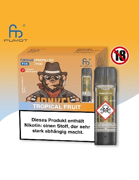 RandM Tornado Tropical Fruit Pods (2 pces)