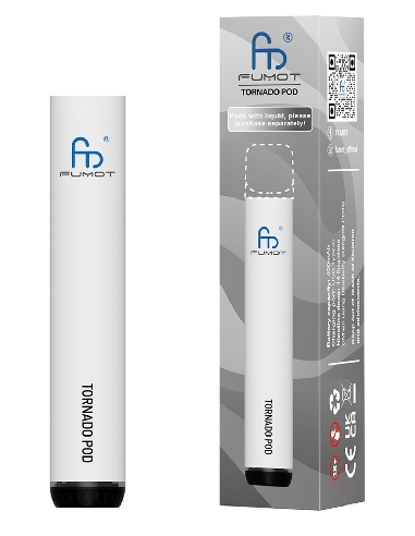 RandM Tornado Pod Battery White