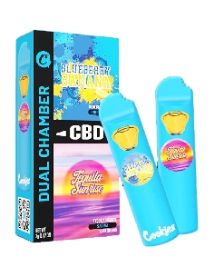 Cookies Dual CBD Blueberry Banana & Tequila Sunrise