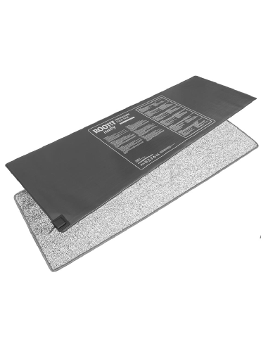 Set Tapis chauffant et isolant ROOT!T 60 W 1200mm x 400mm