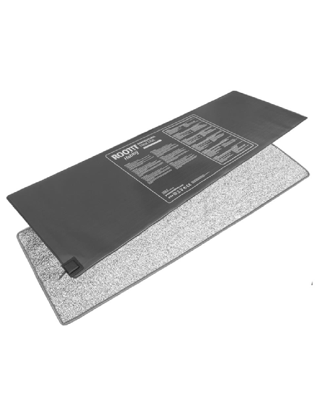 Set Tapis chauffant et isolant ROOT!T 60 W 1200mm x 400mm