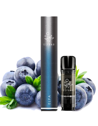 ElfBar Elfa Pro Starter Kit Twilight Blue + Blueberry